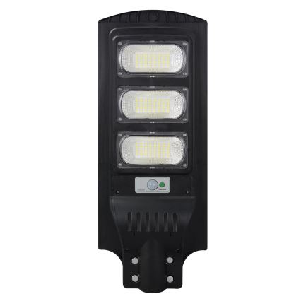 LED Päikesepatareiga tänavalamp anduriga STREET 3xLED/9W/3,2V IP65 + Pult