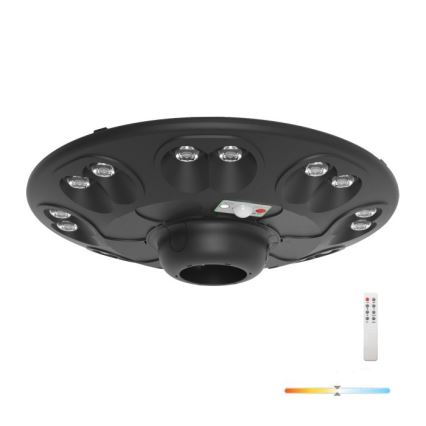 LED Päikesepaneeliga tänavalamp liikumisanduriga LUVIA LED/15W/3,2V 4000K IP54 5400 mAh + kaugjuhtimispult