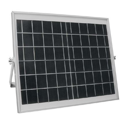 LED Hämardatav päikesepaneeliga tänavalamp SAMSUNG CHIP LED/50W/6,4V 4000K IP65 30000 mAh + kaugjuhtimispult