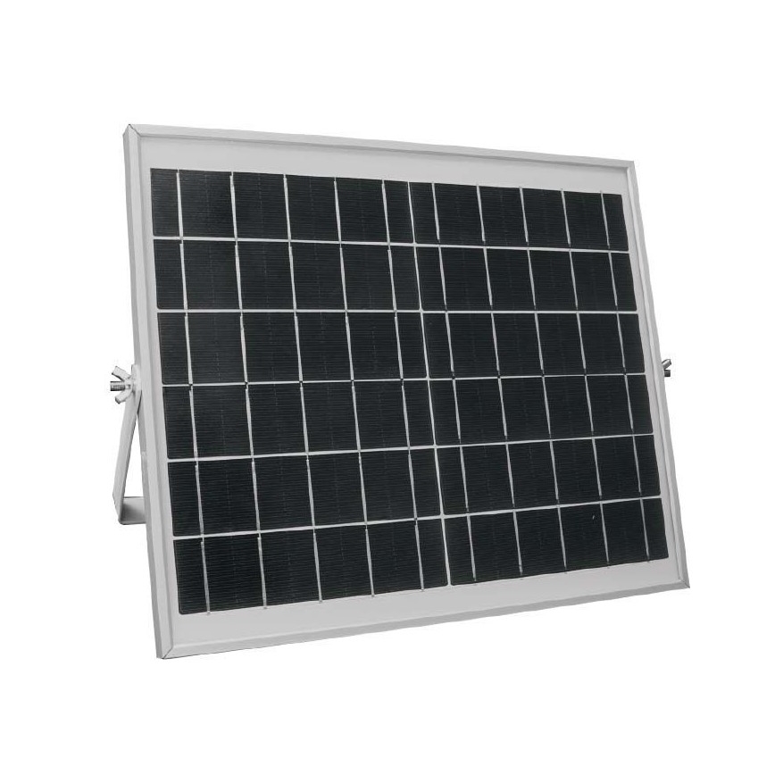 LED Hämardatav päikesepaneeliga tänavalamp SAMSUNG CHIP LED/50W/6,4V 4000K IP65 30000 mAh + kaugjuhtimispult