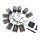 LED Päikesepaneeliga valguskett 10xE12/3,65m 600 mAh IP44 soe valge
