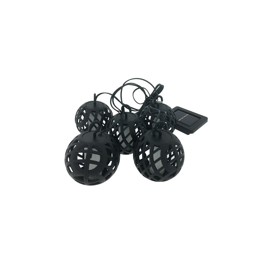 LED Päikesepaneeliga valguskett 60xLED/2m 400 mAh IP44