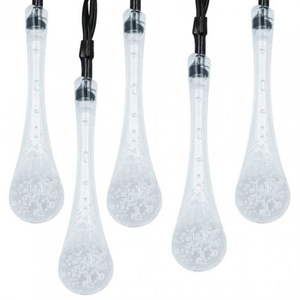 LED Päikesepaneeliga valguskett videvikuanduriga 20xLED/0,72W/1,2V 600 mAh 4,7m IP44