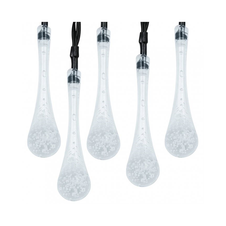 LED Päikesepaneeliga valguskett videvikuanduriga 20xLED/0,72W/1,2V 600 mAh 4,7m IP44