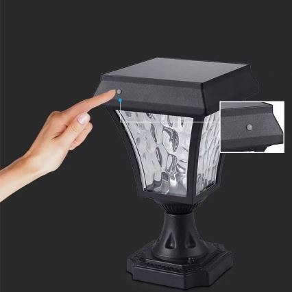 LED Päikesepaneeliga valgusti 3-ühes LED/2W/5,5V 3000K/6000K IP65 2200 mAh