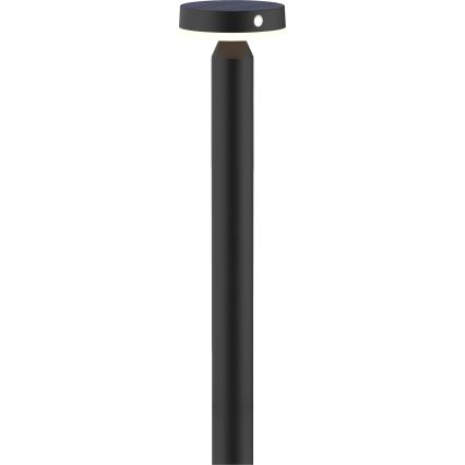LED Päikesepaneeliga valgusti anduriga GWINEA LED/4,5W/3,7V 2000 mAh 50 cm IP44 must