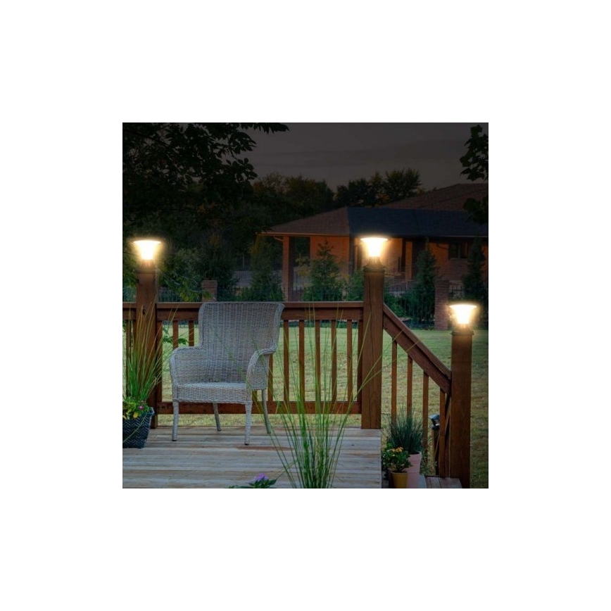 LED Päikesepaneeliga valgusti anduriga LED/15W/3,2V 4000K/6000K IP65 6000 mAh