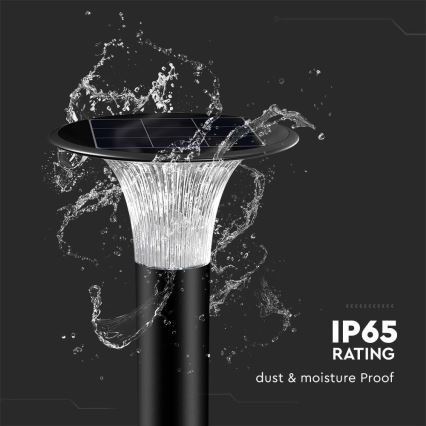 LED Päikesepaneeliga valgusti anduriga LED/15W/3,2V 4000K/6000K IP65 6000 mAh