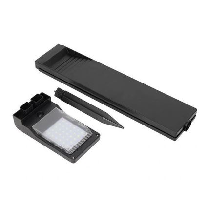 LED Päikesepaneeliga valgusti anduriga LED/3,7V 4000K 41,3 cm 2200 mAh IP65