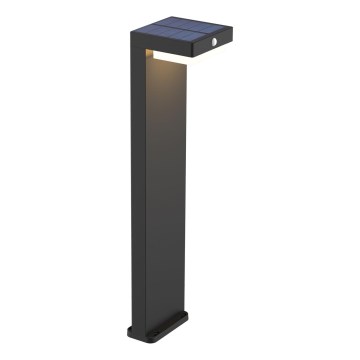 LED Päikesepaneeliga valgusti anduriga MALI LED/4,5W/3,7V 2000 mAh IP44 must