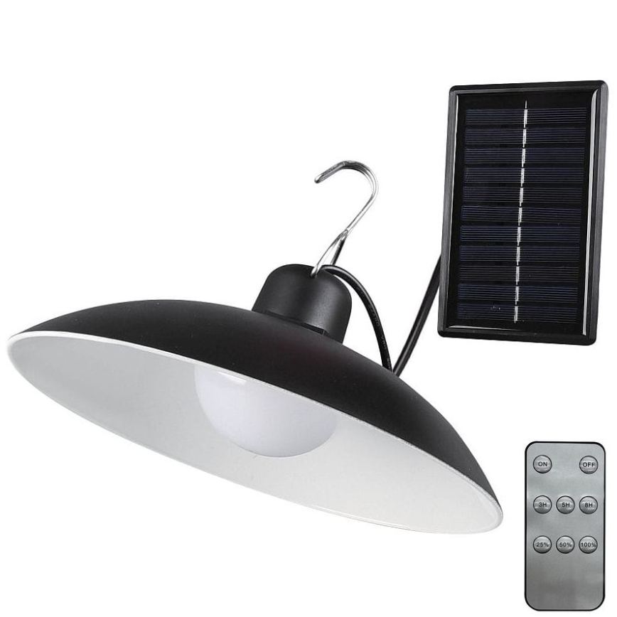 LED Päikesepaneeliga valgusti CELINA LED/1,8W/3,7V 2400 mAh IP44 + kaugjuhtimispult