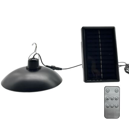 LED Päikesepaneeliga valgusti CELINA LED/1,8W/3,7V 2400 mAh IP44 + kaugjuhtimispult