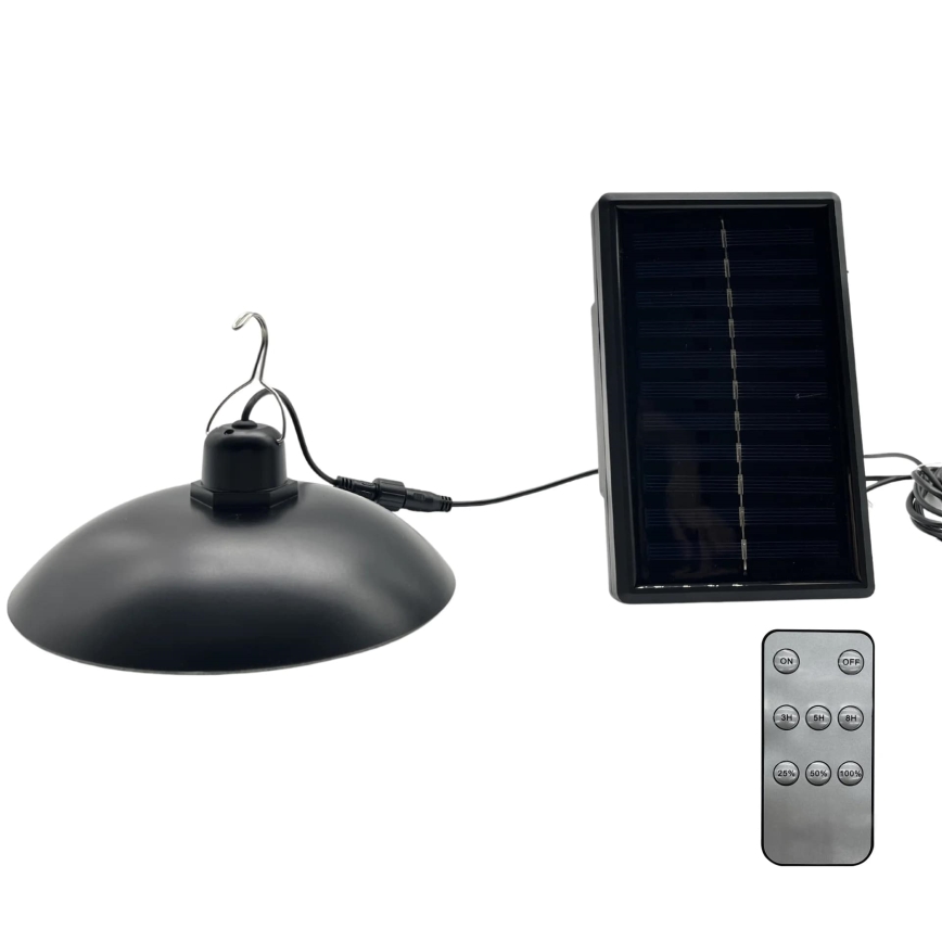 LED Päikesepaneeliga valgusti CELINA LED/1,8W/3,7V 2400 mAh IP44 + kaugjuhtimispult