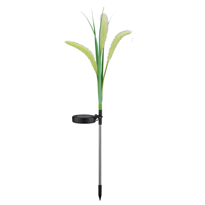 LED Päikesepaneeliga valgusti FLORA LED/1,2V 3000K 600 mAh IP44 must