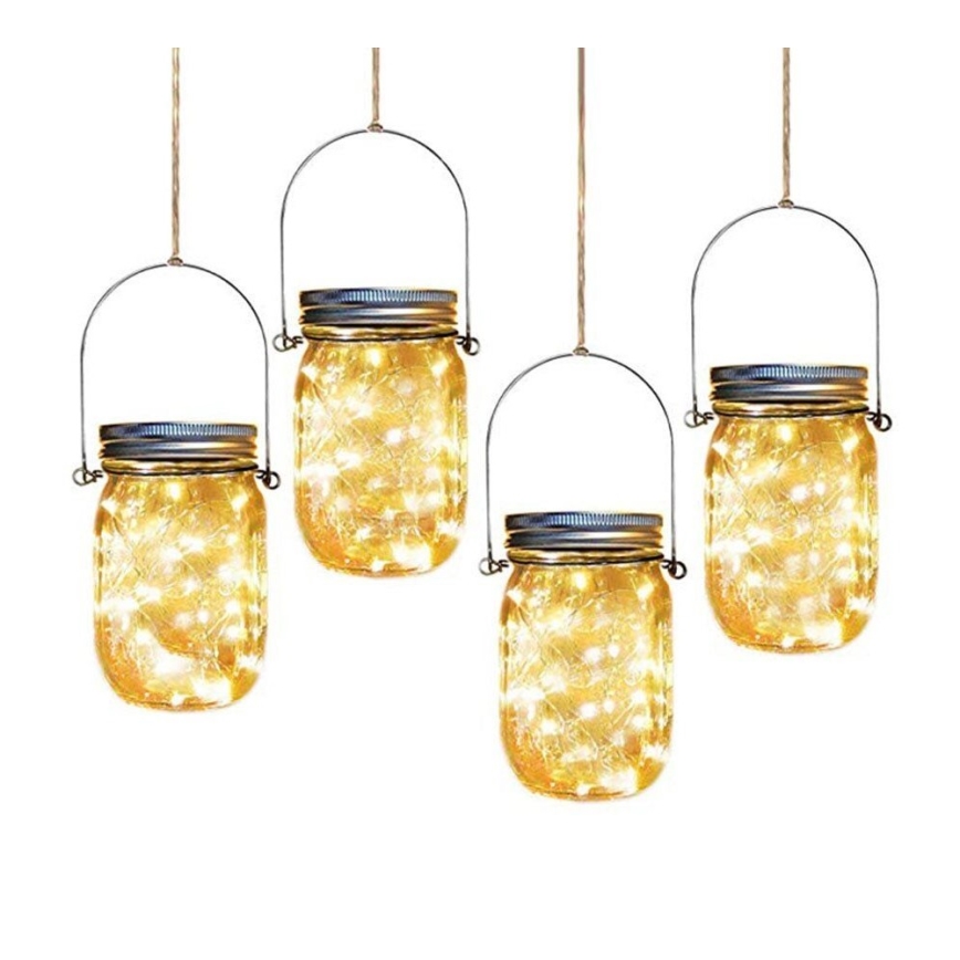 LED Päikesepaneeliga valgusti JAR LED/1,2V 600 mAh IP44