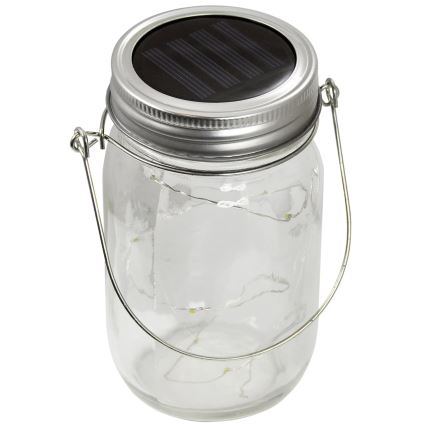 LED Päikesepaneeliga valgusti JAR LED/1,2V 600 mAh IP44