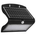 LED Päikesepaneeliga valgusti koos liikumisanduriga LED/6,8W/4000 mAh 3,7V IP65
