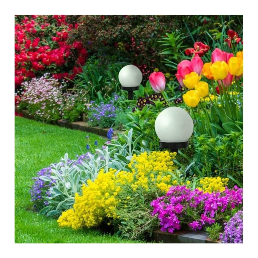 LED Päikesepaneeliga valgusti KULA LED/1,2V IP44