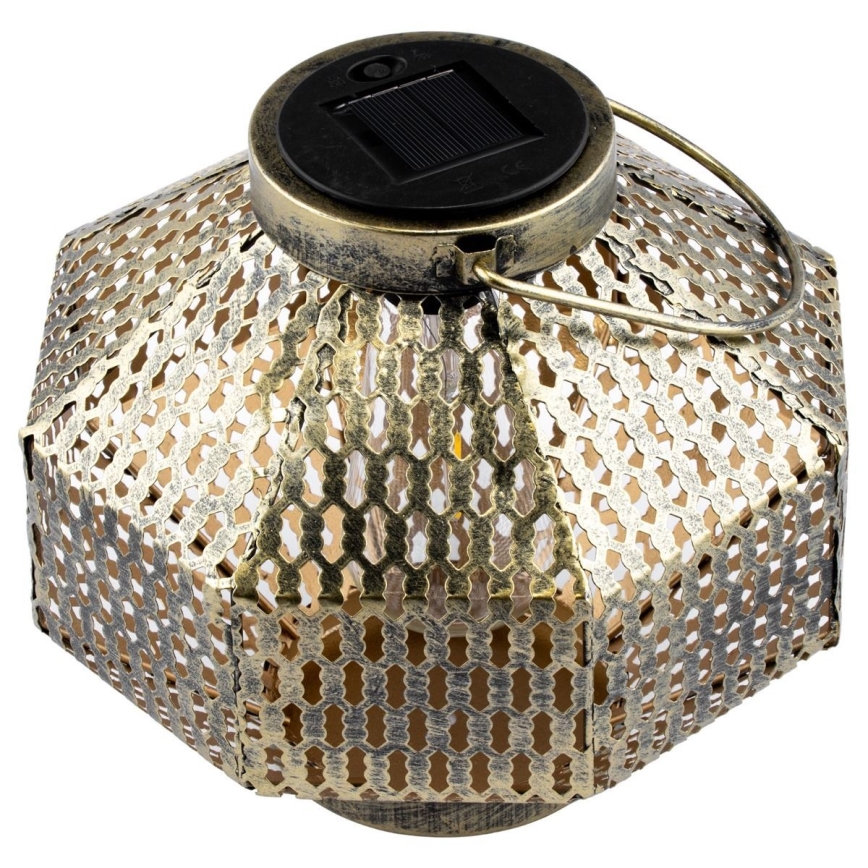LED Päikesepaneeliga valgusti LAURA 1xE27/1,2V 300 mAh IP44