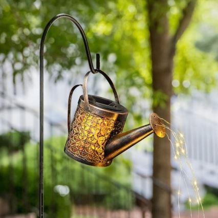 LED Päikesepaneeliga valgusti LED/0,06W/1,2V 1xAA 2700K IP44 300 mAh