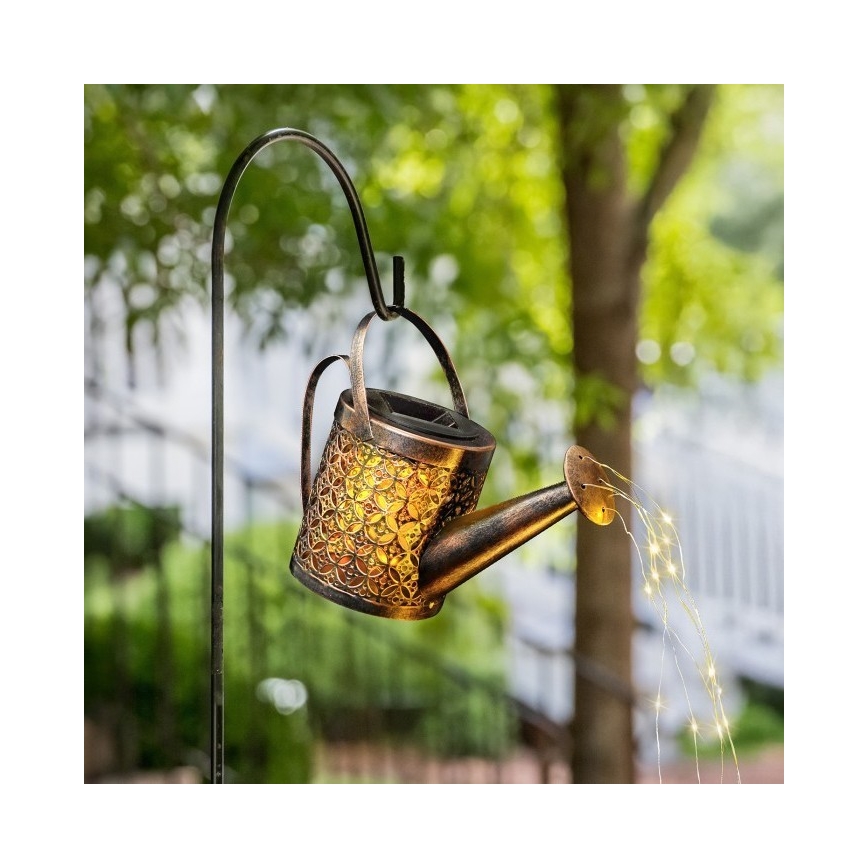 LED Päikesepaneeliga valgusti LED/0,06W/1,2V 1xAA 2700K IP44 300 mAh