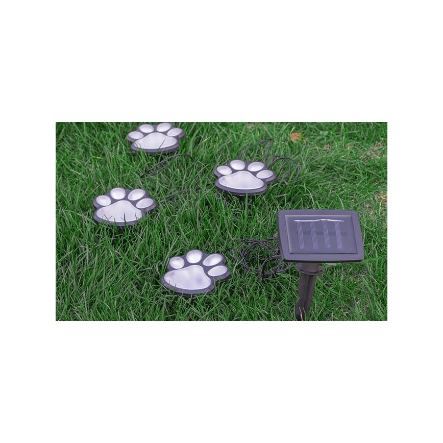 LED Päikesepaneeliga valgusti LED/0,14W/2V 600 mAh IP44 tlapky