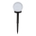 LED Päikesepaneeliga valgusti LED/1,2V 40mAh IP44 must