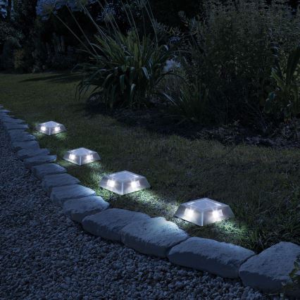 LED Päikesepaneeliga valgusti LED/1,2V 600mAh IP44