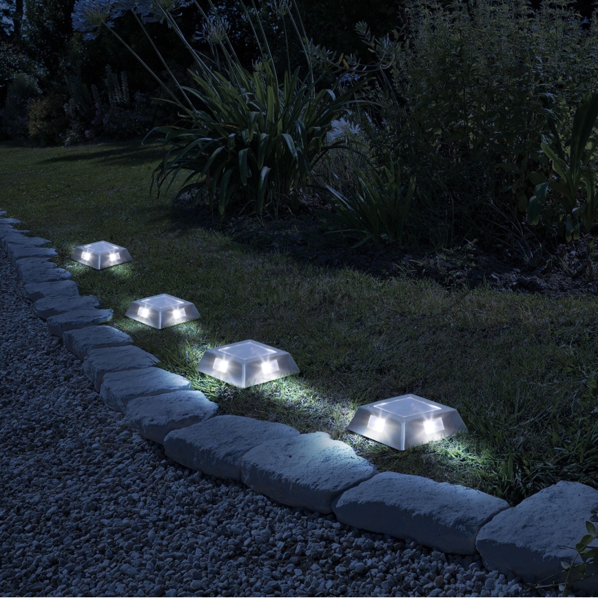 LED Päikesepaneeliga valgusti LED/1,2V 600mAh IP44