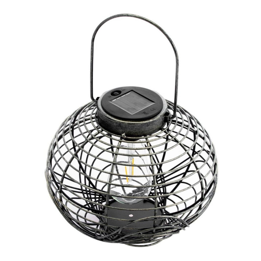 LED Päikesepaneeliga valgusti LUISA 1xE27/1,2V 600 mAh IP44