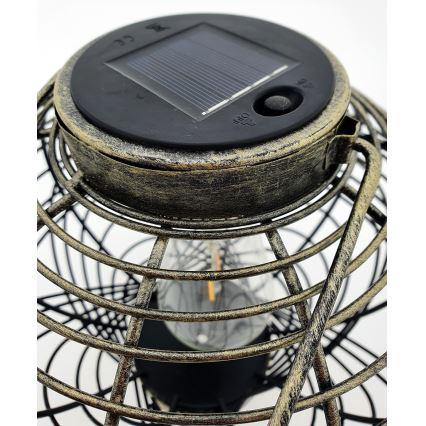 LED Päikesepaneeliga valgusti LUISA 1xE27/1,2V 600 mAh IP44