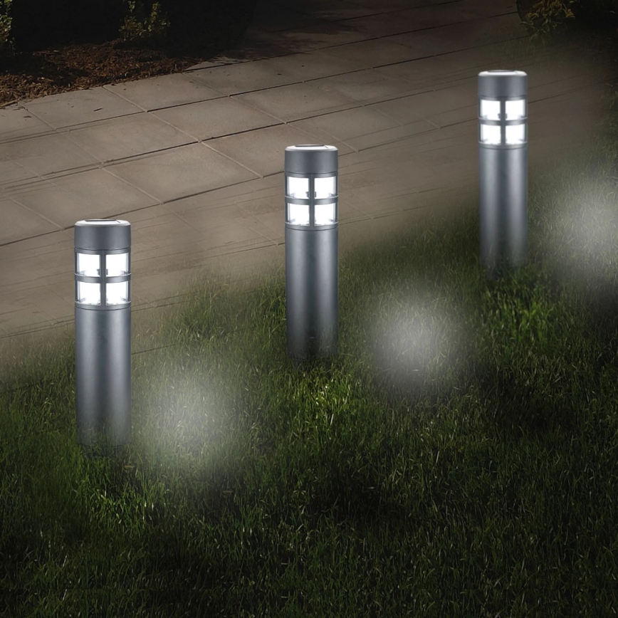 LED Päikesepaneeliga valgusti MARK LED/1,2V 200 mAh IP44