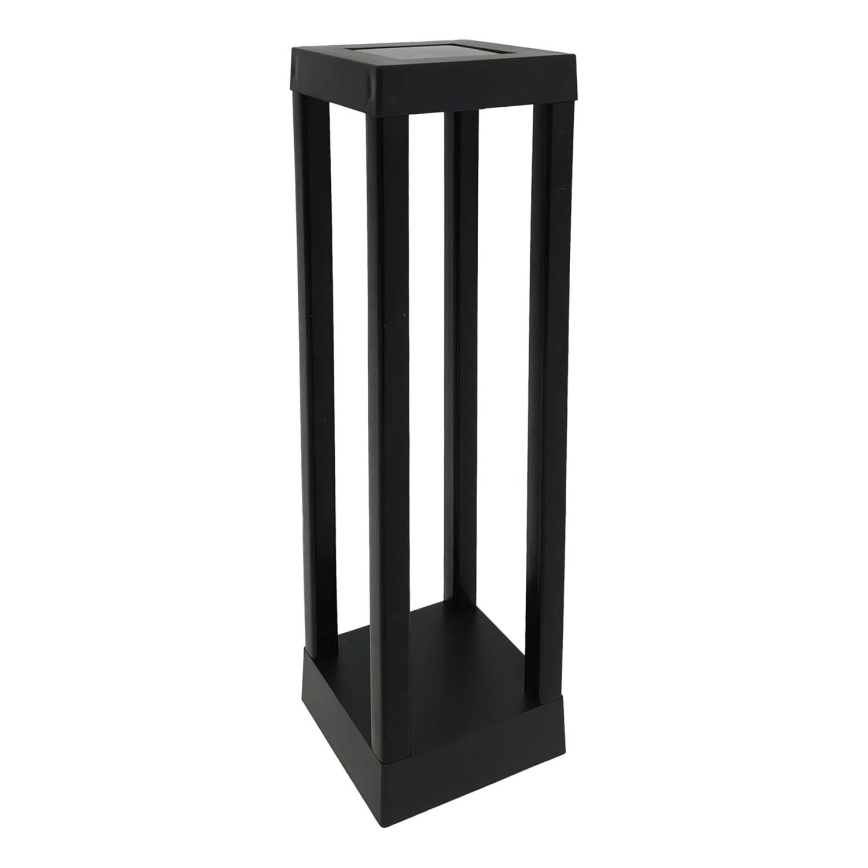 LED Päikesepaneeliga valgusti PALERMO LED/3,7V 500 mAh 46 cm IP44 must