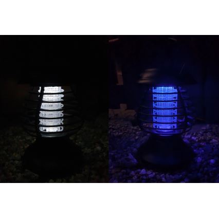 LED Päikesepaneeliga valgusti putukapüüdjaga LED/1,2V 600 mAh IP44