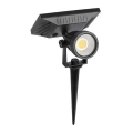 LED Päikesepaneeliga valgusti SPIKE LED/2W/5,5V IP65 4000K 1200 mAh