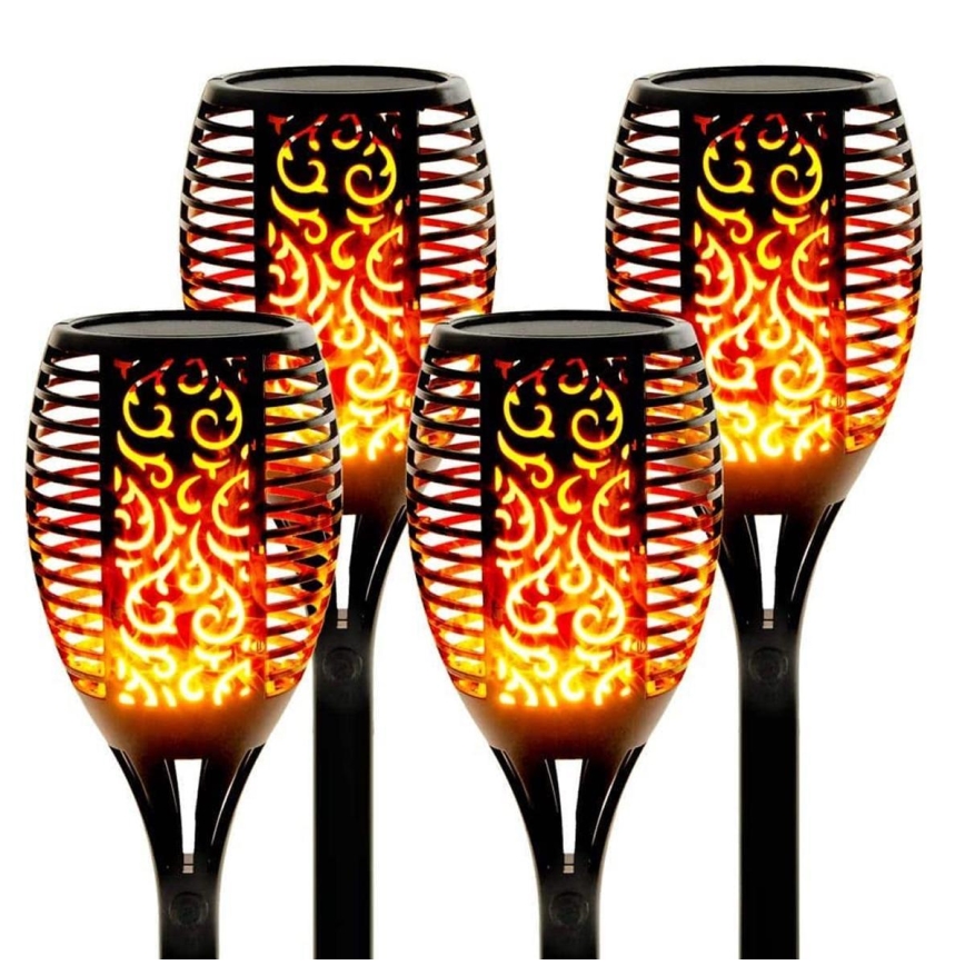 LED Päikesepaneeliga valgusti videvikuanduriga LED/1,2W/1,2V 600 mAh IP44