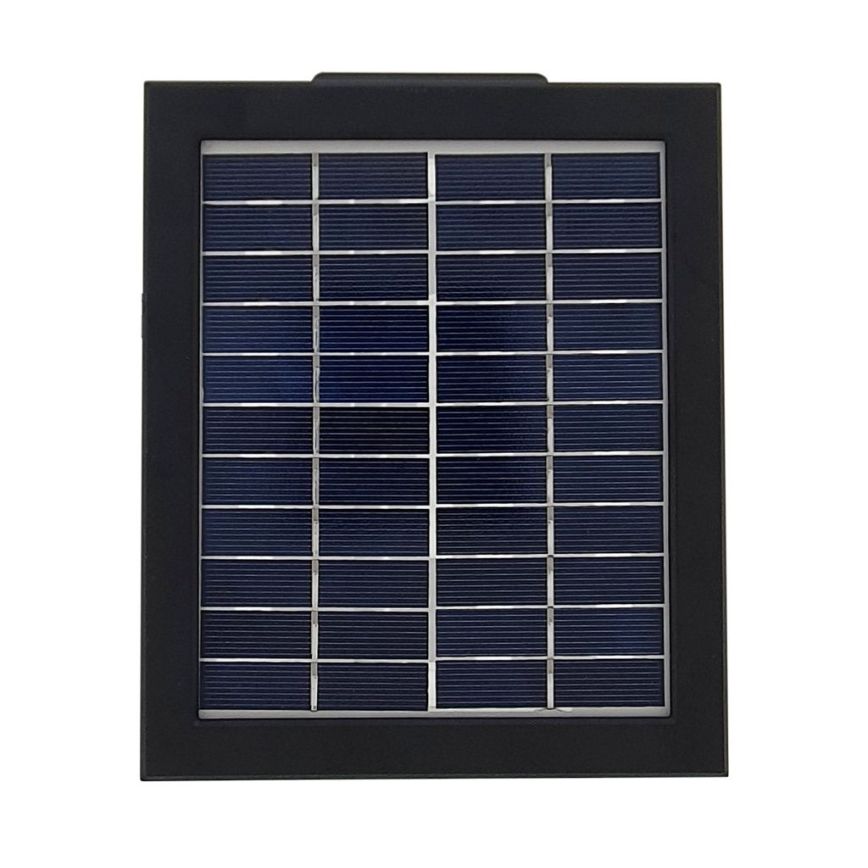 LED Päikesepaneeliga väli prožektor anduriga LED/20W/5,5V IP44