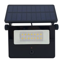 LED Päikesepaneeliga väli prožektor anduriga LED/2W/3,7V 4200K IP44