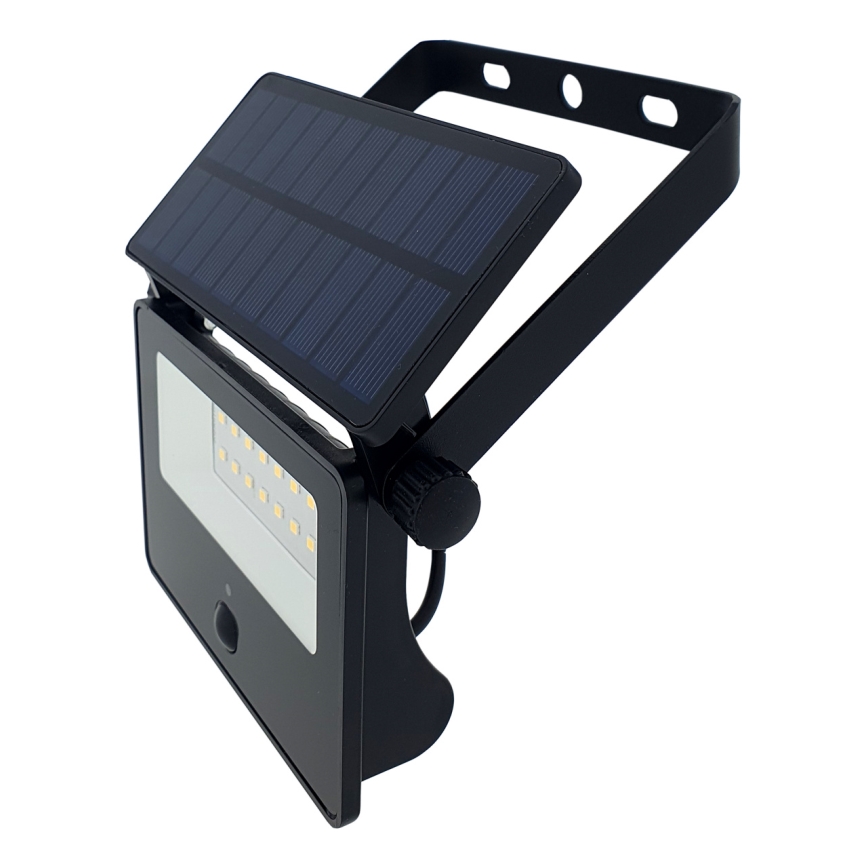 LED Päikesepaneeliga väli prožektor anduriga LED/2W/3,7V 4200K 1800 mAh IP44