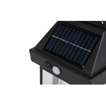 LED Päikesepaneeliga väli seinavalgusti anduriga LED/1W/230V 1200 mAh IP65