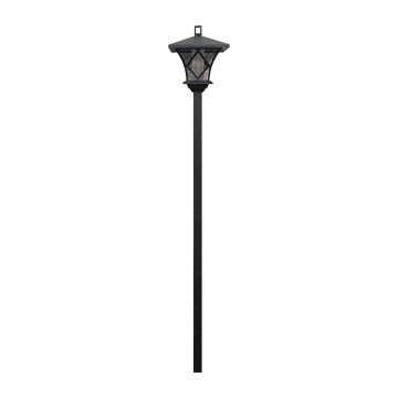 LED Päikesepaneeliga välilamp 3-ühes LED/1,2V IP44 must