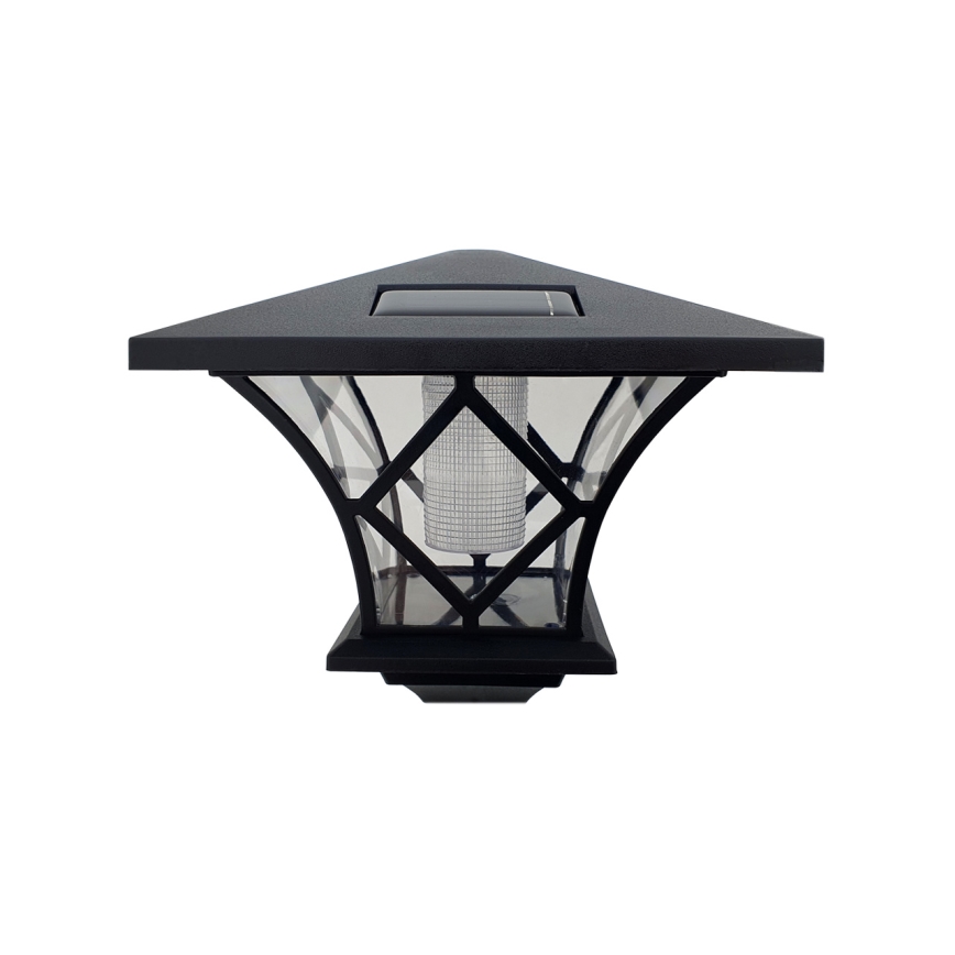 LED Päikesepaneeliga välilamp 3-ühes LED/1,2V IP44 must