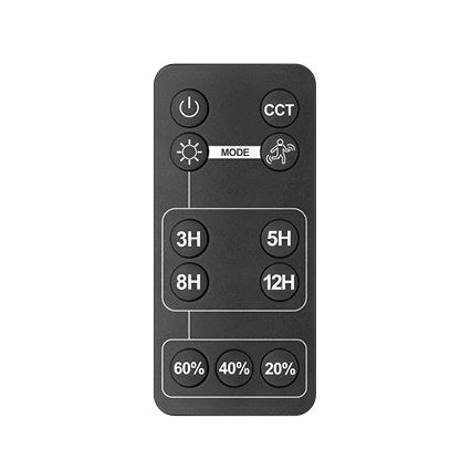 LED Päikesepaneeliga väliprožektor anduriga LED/30W/6,4V IP65 3000/4000K 6000 mAh + kaugjuhtimispult