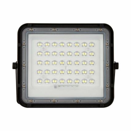 LED Väli Hämardatav päikesepaneeliga prožektor LED/10W/3,2V IP65 4000K 6000 mAh must + kaugjuhtimispult