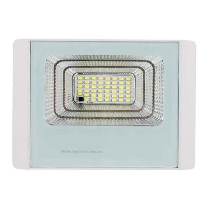 LED Päikesepaneeliga väliprožektor LED/12W/3,2V IP65 4000K + kaugjuhtimispult