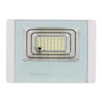 LED Päikesepaneeliga väliprožektor LED/12W/3,2V IP65 4000K + kaugjuhtimispult