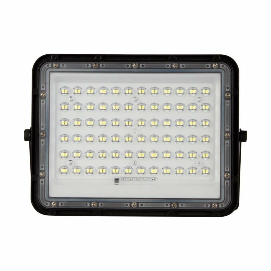 LED Väli Hämardatav päikesepaneeliga prožektor LED/15W/3,2V IP65 4000K 12000 mAh must + kaugjuhtimispult