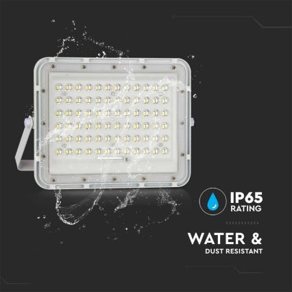 LED Väli Hämardatav päikesepaneeliga prožektor LED/15W/3,2V IP65 4000K 12000 mAh valge + kaugjuhtimispult
