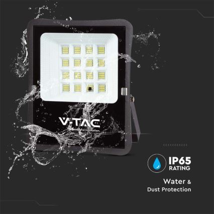 LED Päikesepaneeliga väliprožektor LED/16W/3,2V 4000K IP65 15000 mAh + kaugjuhtimispult