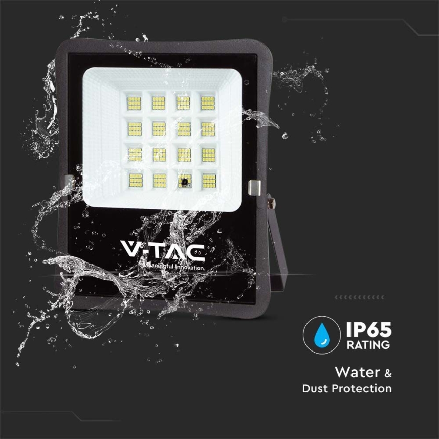 LED Päikesepaneeliga väliprožektor LED/16W/3,2V 4000K IP65 15000 mAh + kaugjuhtimispult